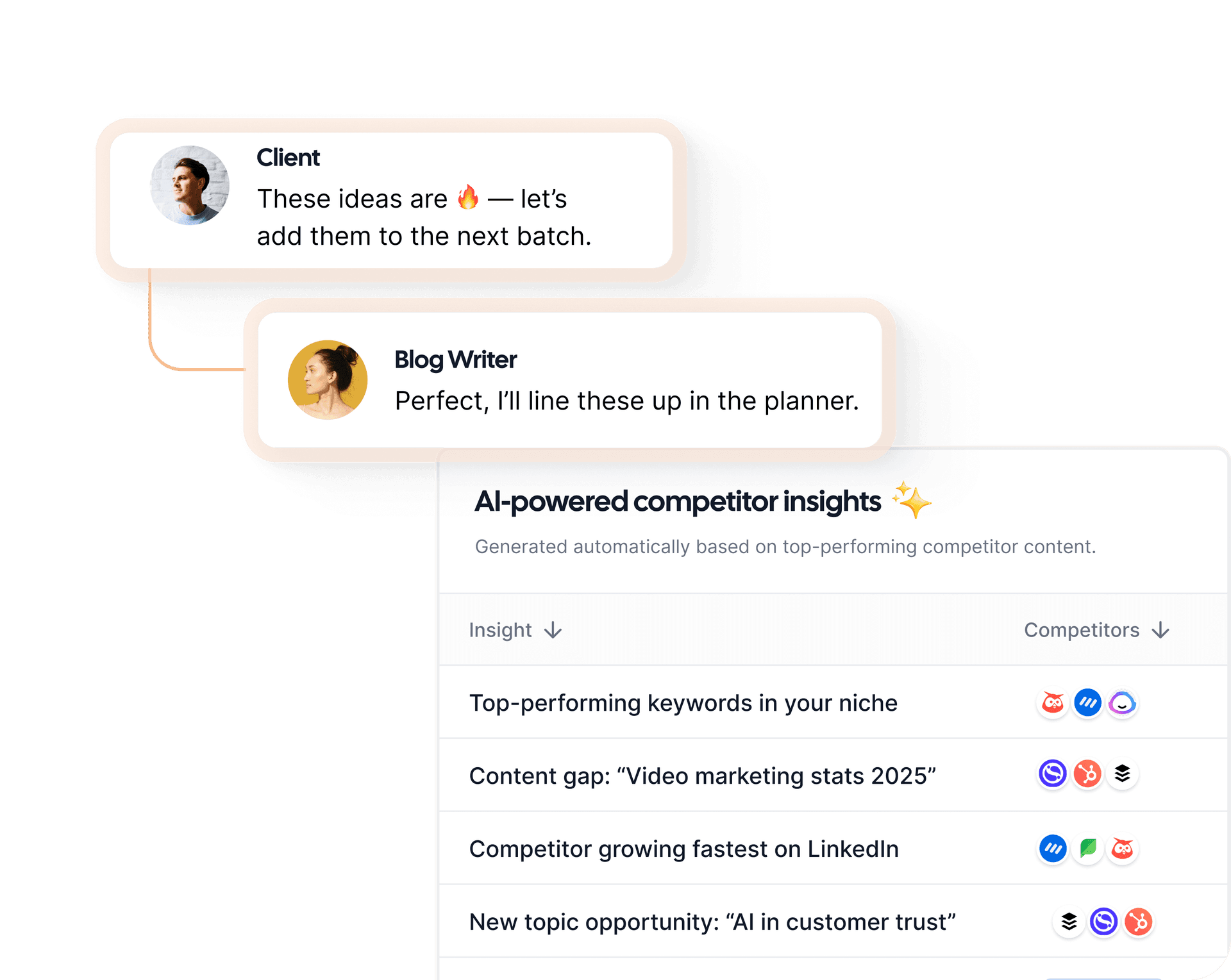 Launch new client campaigns in days, not weeks