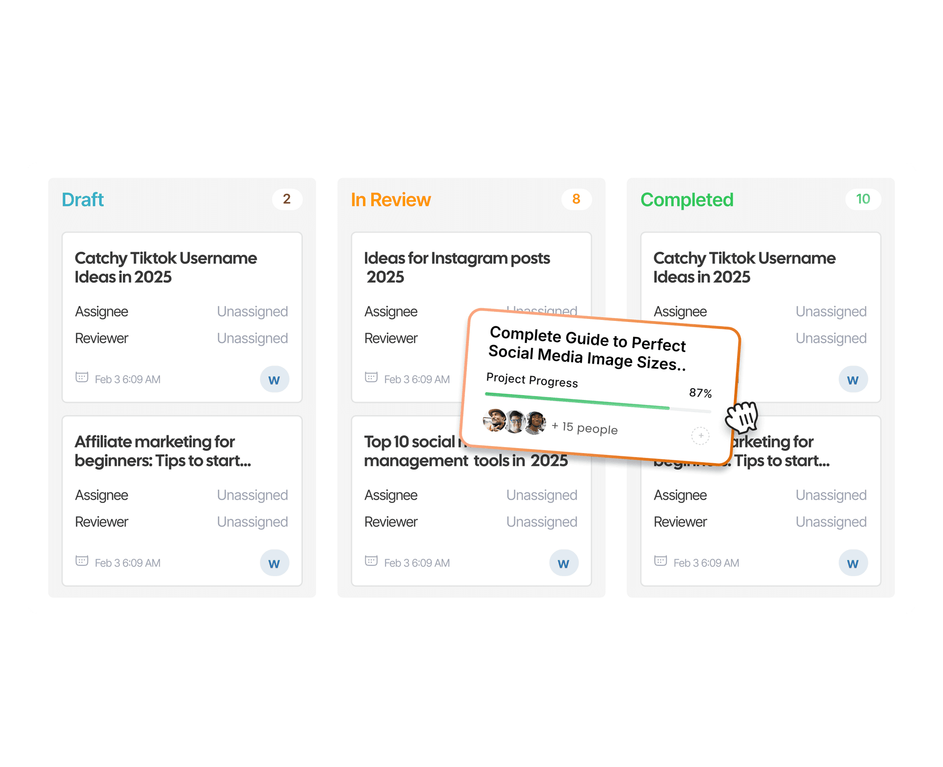 Organize and collaborate with your team