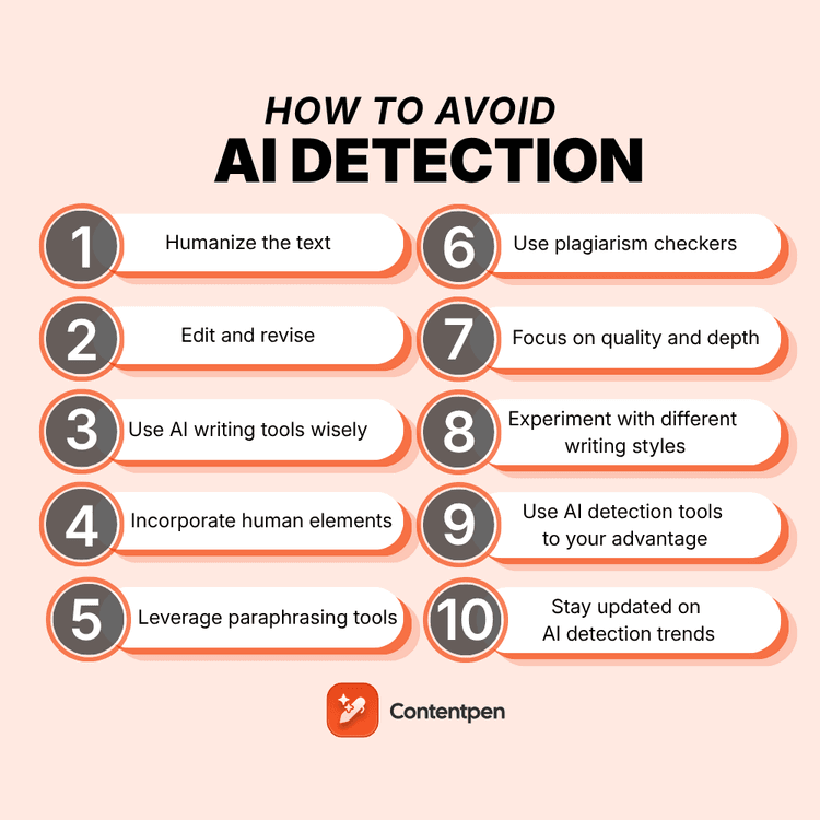 How to avoid AI detection in writing: A guide to humanizing AI content
