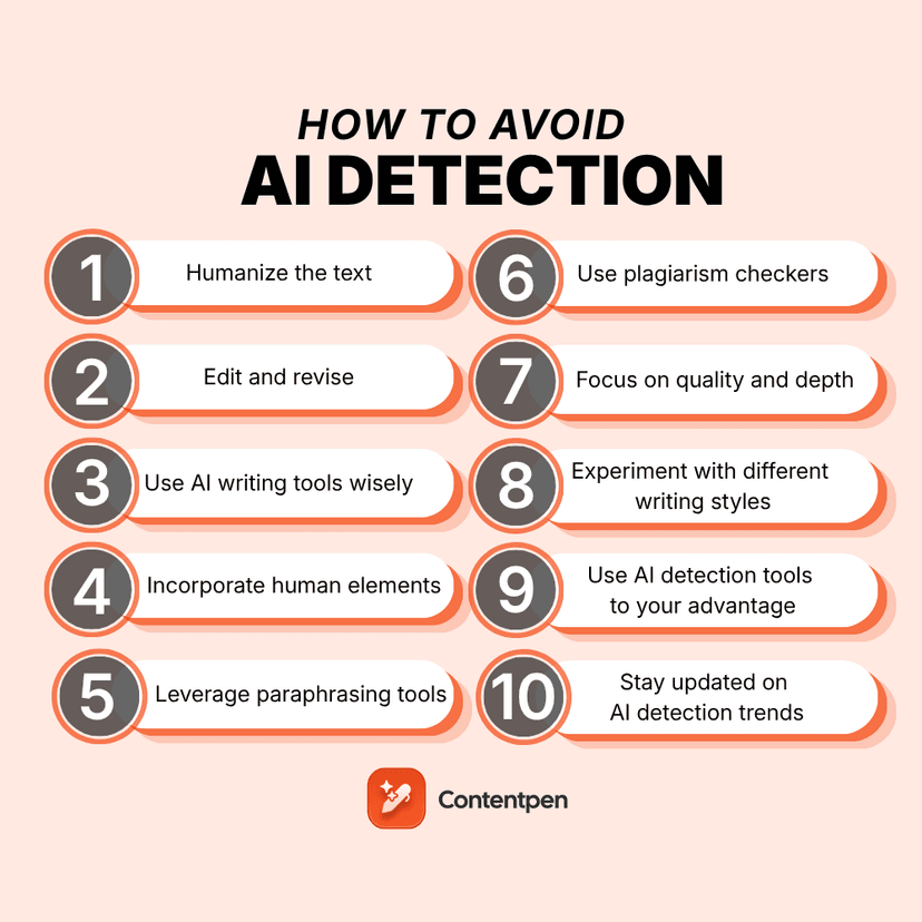 How to avoid AI detection in writing: A guide to humanizing AI content