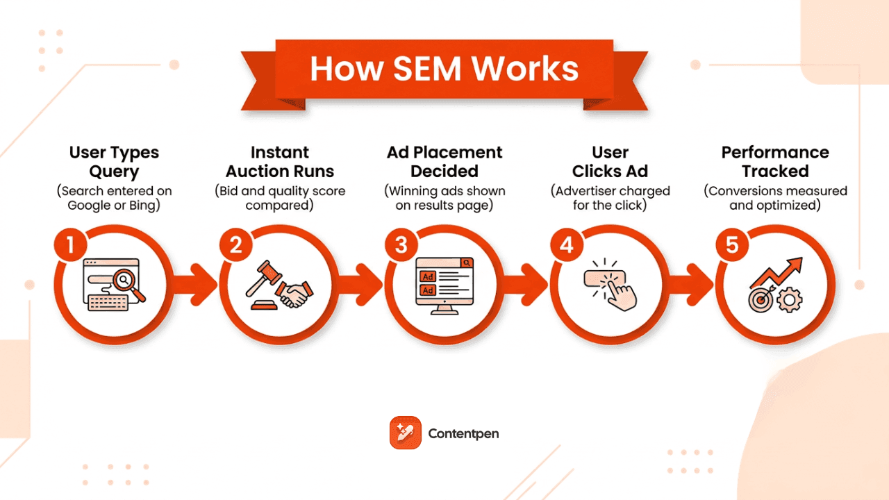 How SEM works - Contentpen.ai.