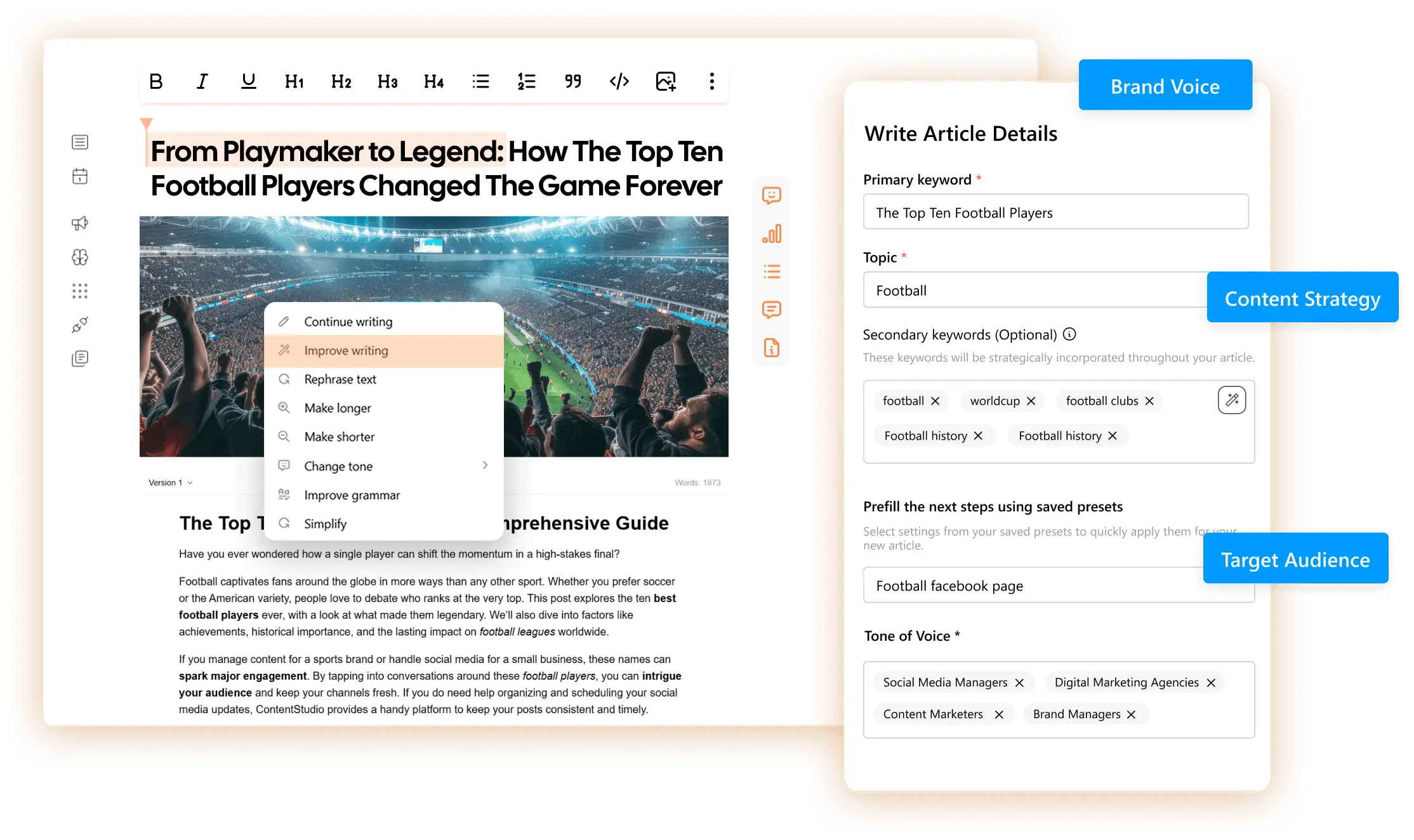 AI Content Generation Video