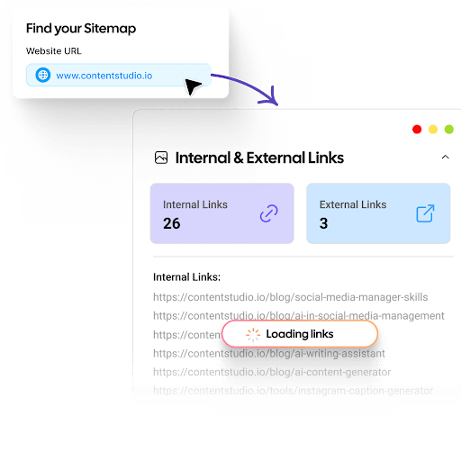 Smart linking and scheduling 