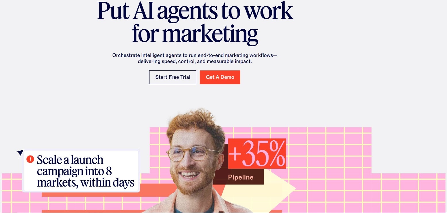 Jasper landing page.