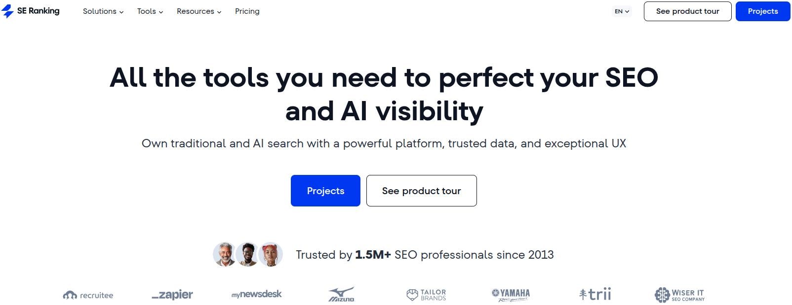 SE Ranking AI Overview monitoring.