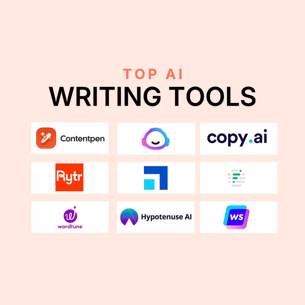 Top AI writing tools