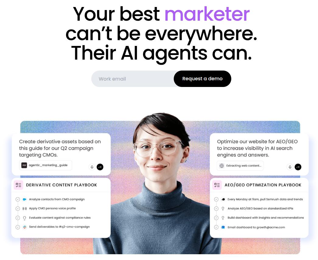 WRITER landing page.