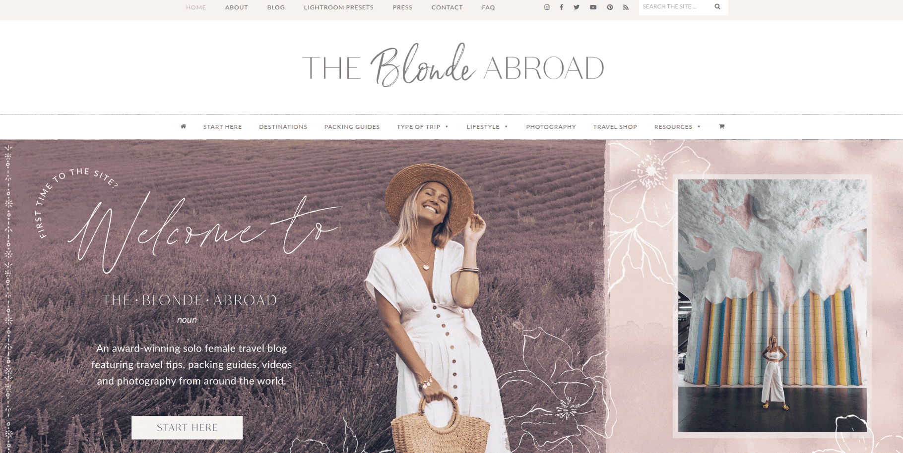 The Blonde Abroad 