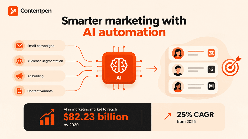 AI automation explained with significance - Contentpen.ai.