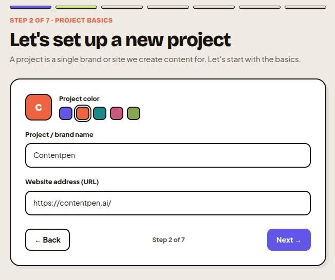 Rewriter.io onboarding workflow.