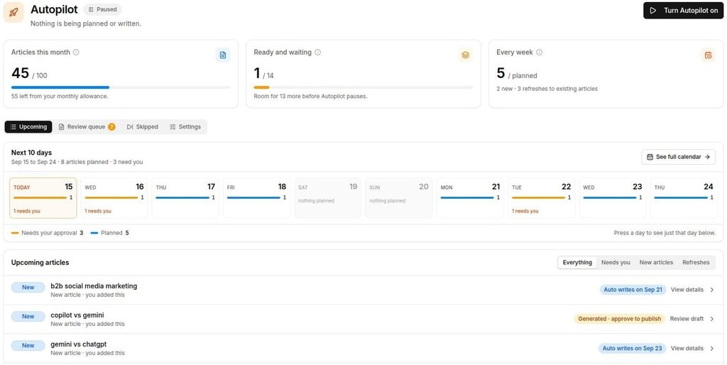 Contentpen SEO autopilot.
