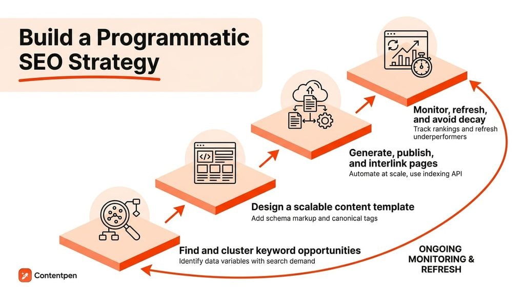 Building a programmatic SEO strategy.