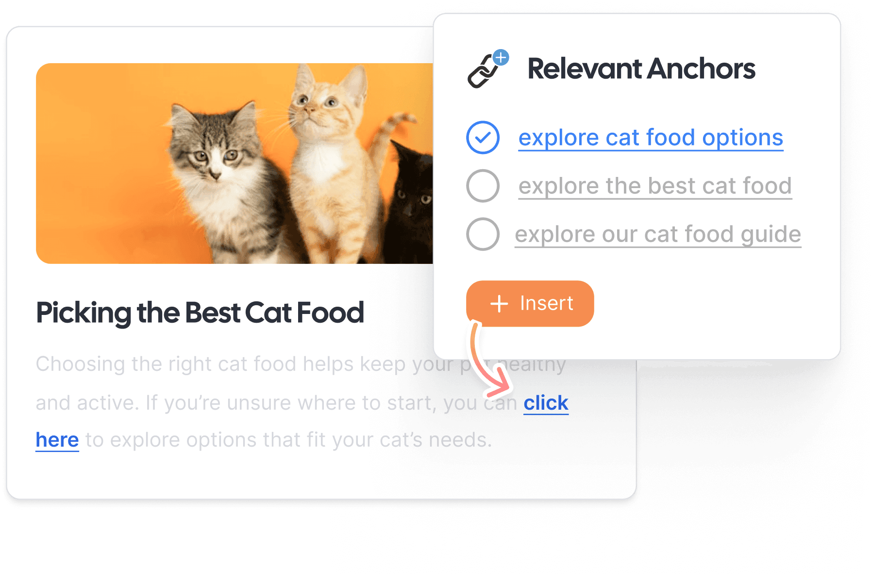 Internal & external linking automated by AI
