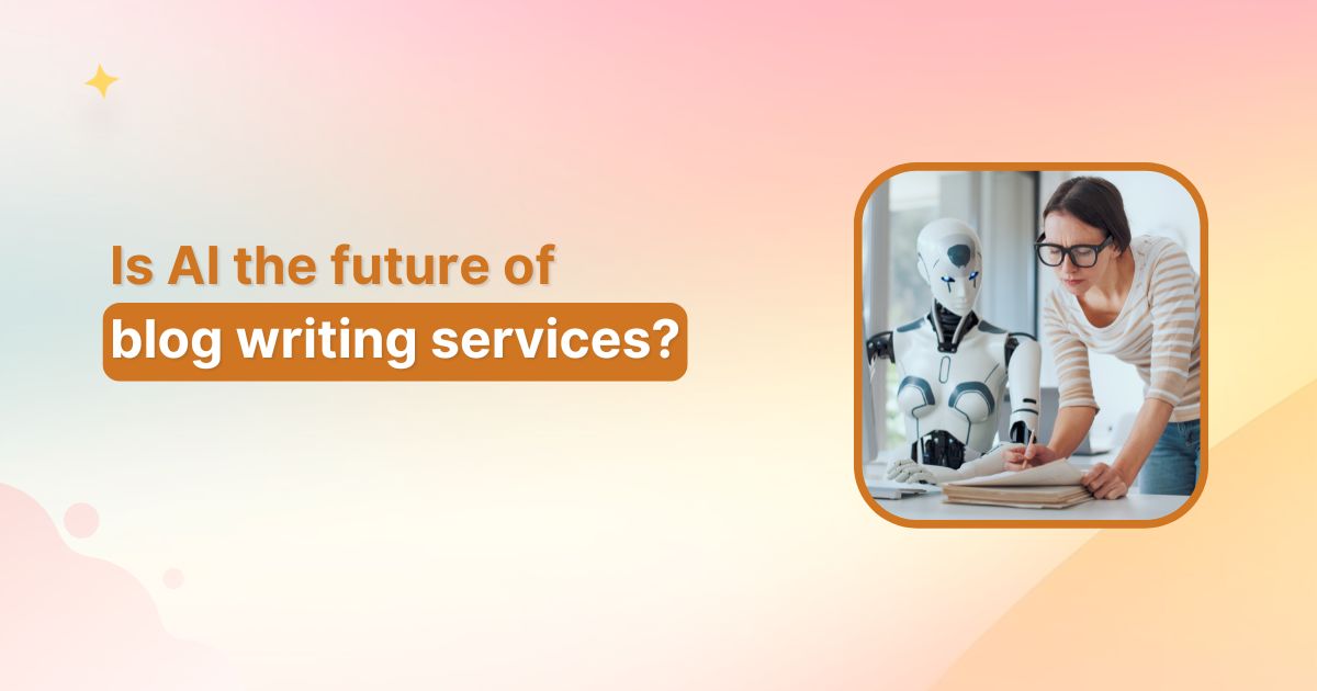 Is AI the future of blog writing services?