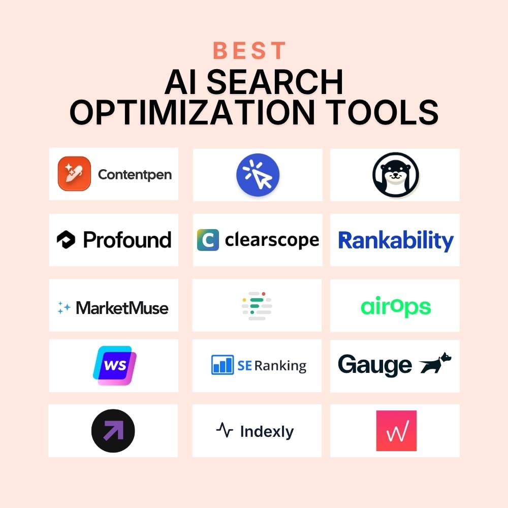 15 best AI search optimization tools for 2026.