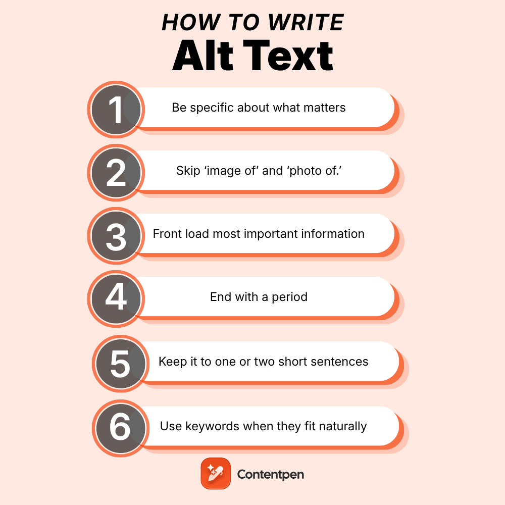 How to write alt text