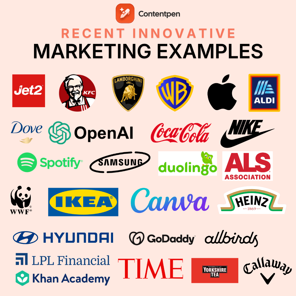 recent innovative marketing examples