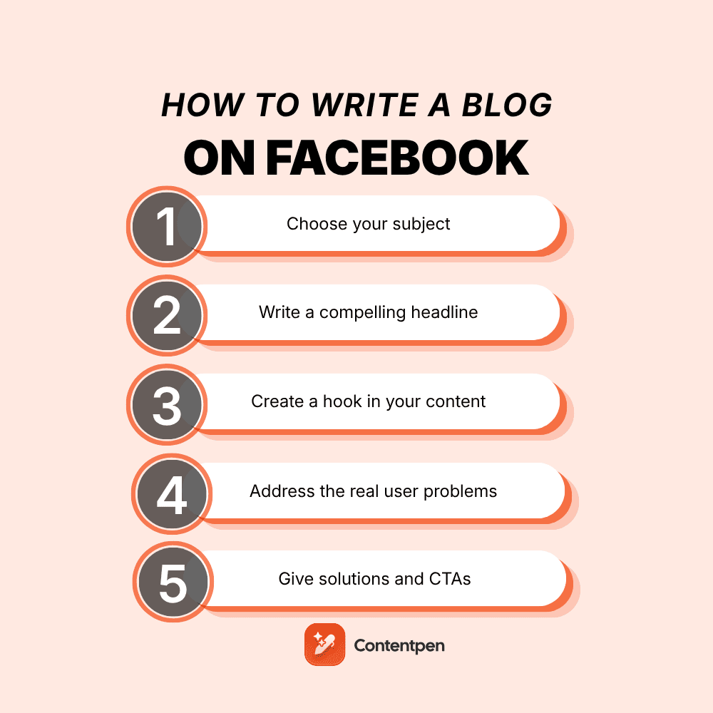 How to write a blog on Facebook: Easy step-by-step guide.