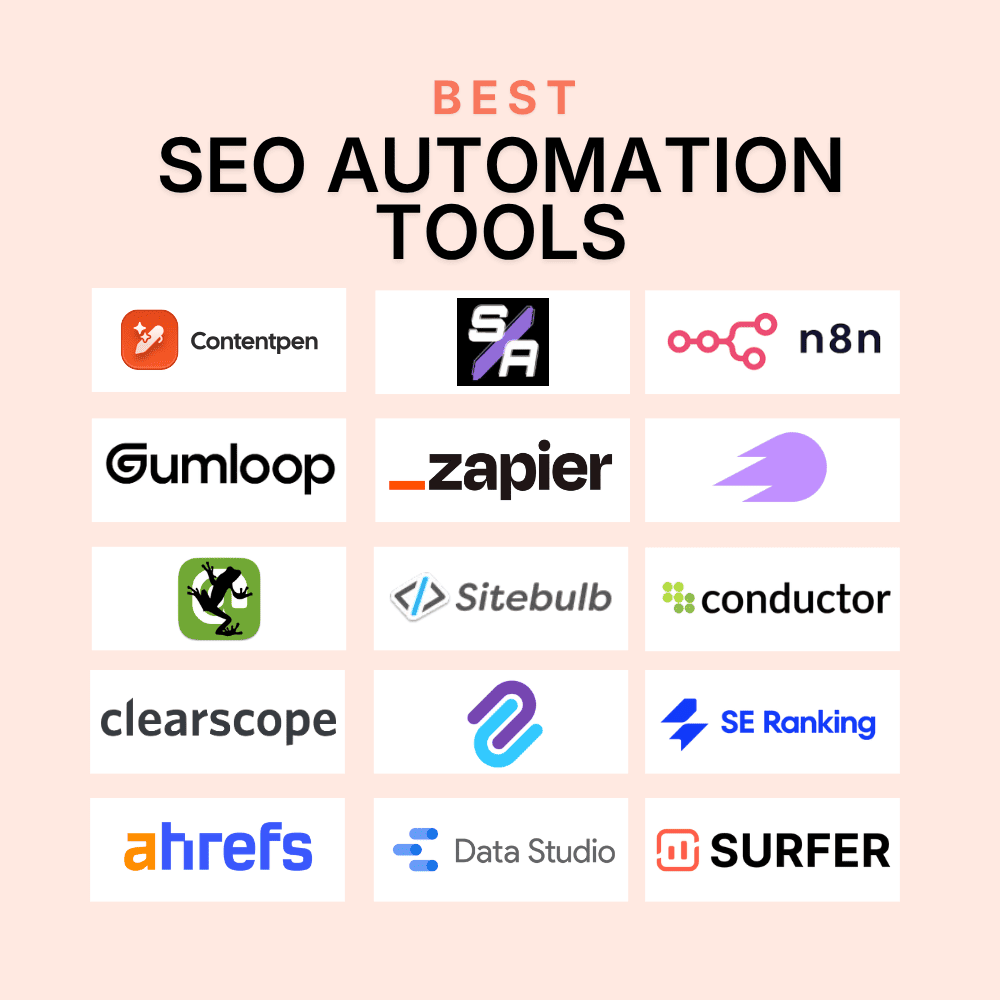 14+ best SEO automation tools in 2026 (free and paid options.)